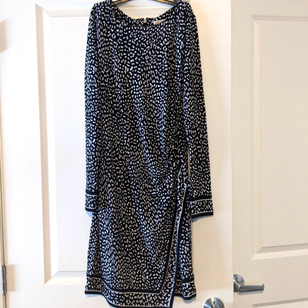 Michael Kors Black and White Dress